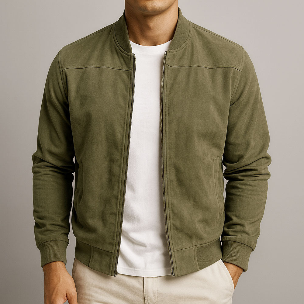 Men's Classic Suede Urban Jacket