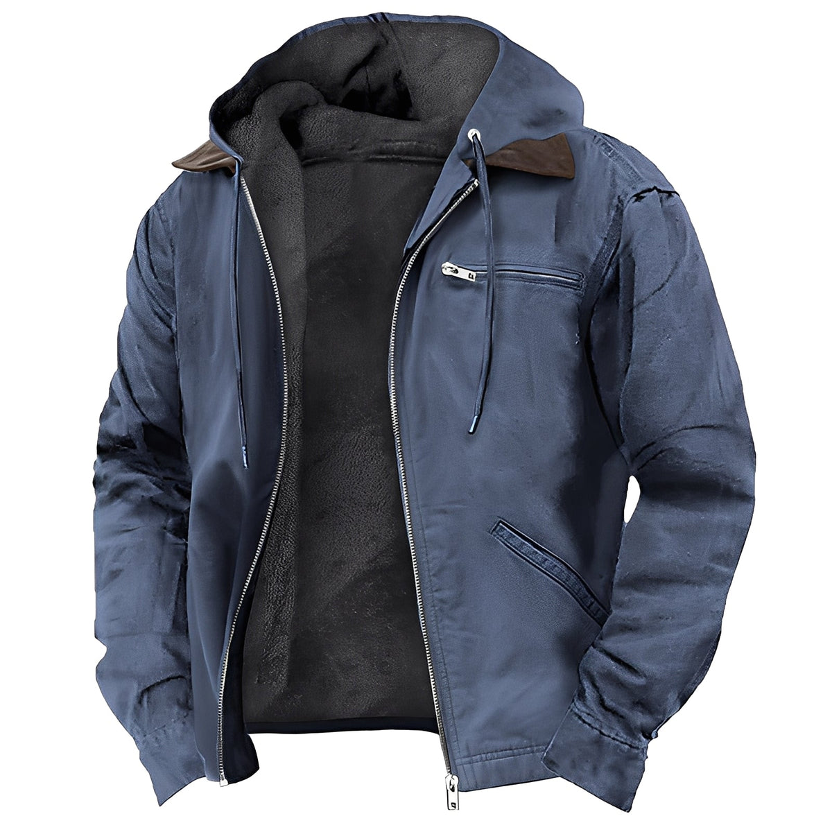 Wallace - Sturdy and warm hooded coat