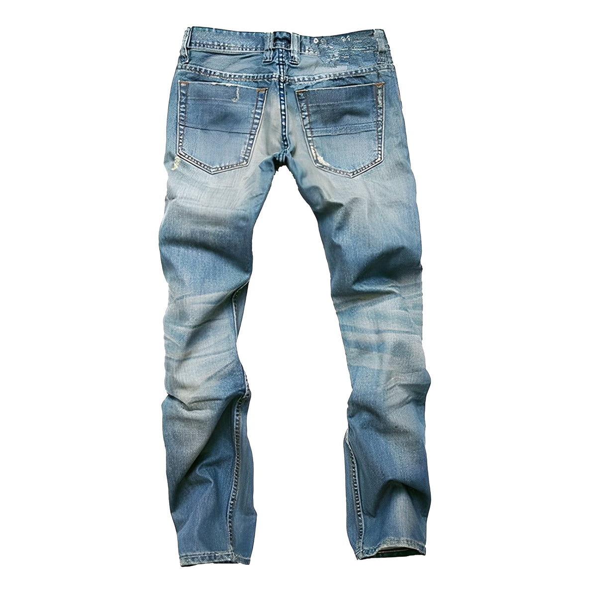 Kaleb - Classic jeans in ripped look