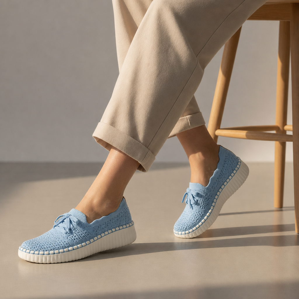 Mljet Orthopedic Knit Platform Loafers