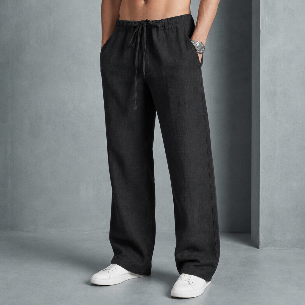 Alvanti Linen Drawstring Trousers