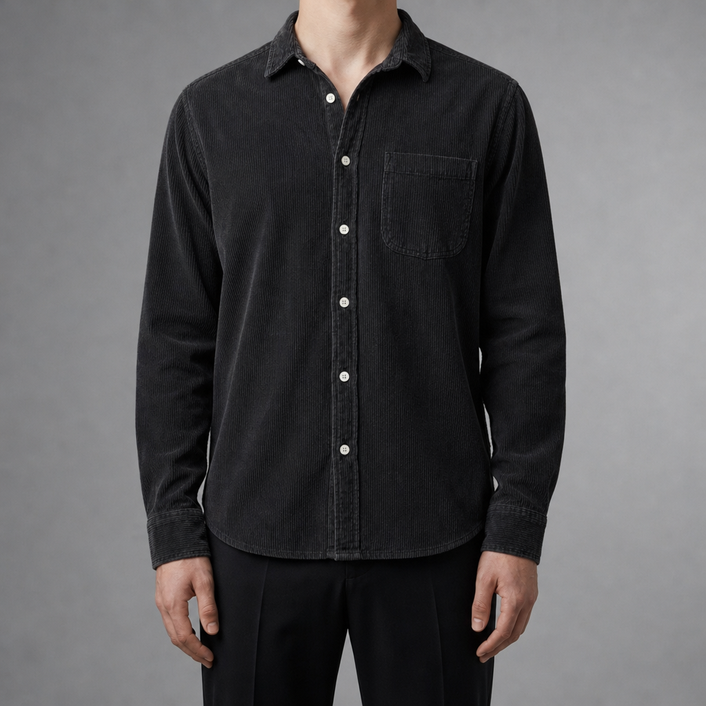 Antiparos Corduroy Button Shirt
