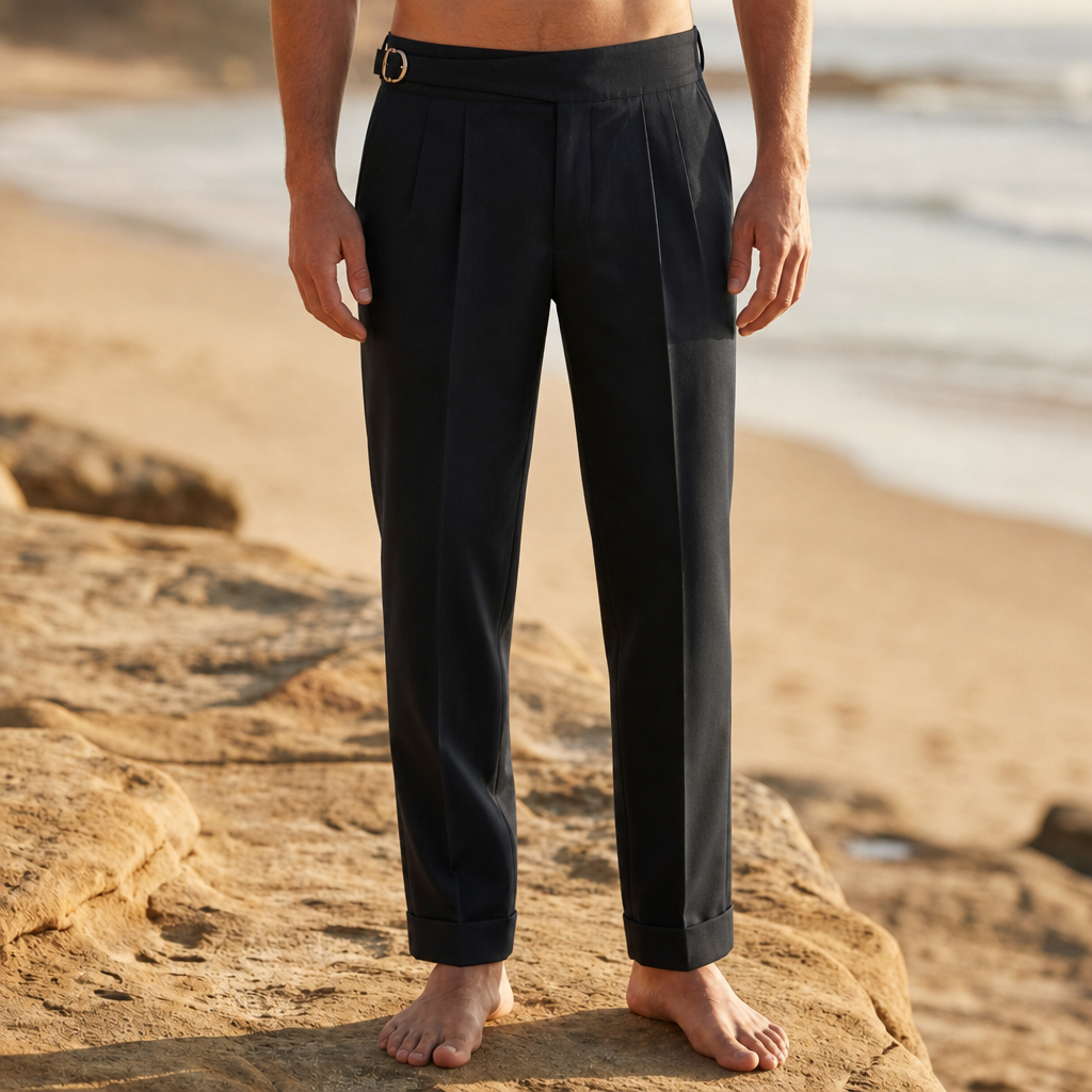 Sarentina Pleated Gurkha Trousers