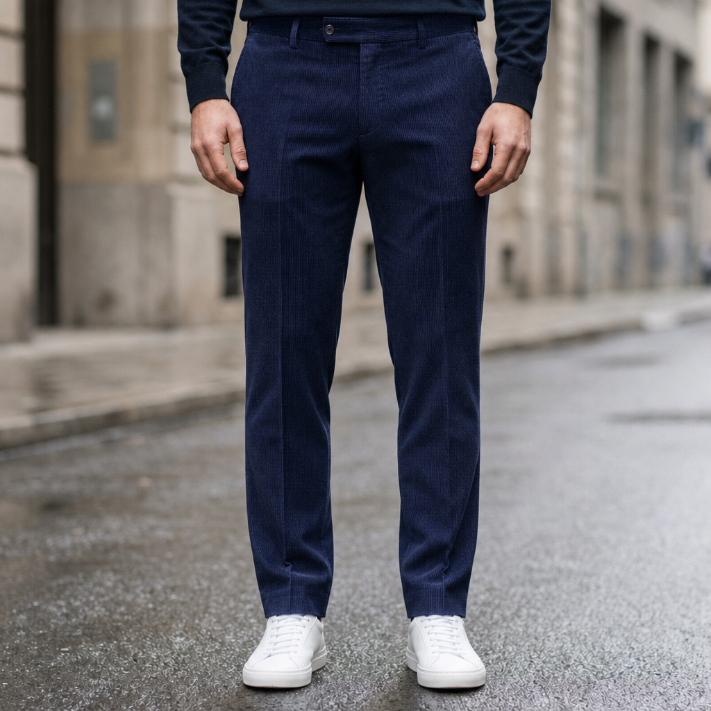 Lecce Slim Corduroy Trousers