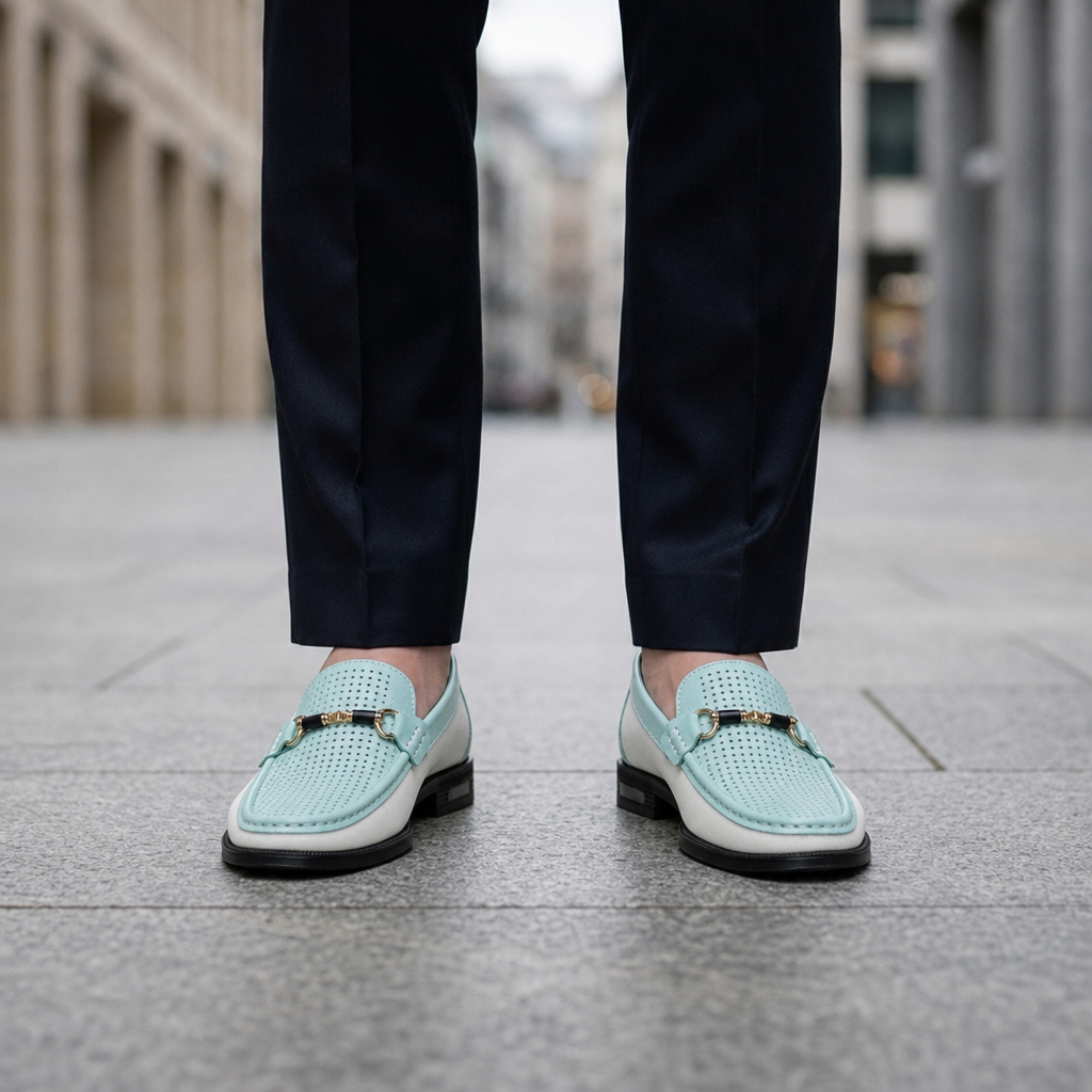 Cordoba Perforated Bit Loafers
