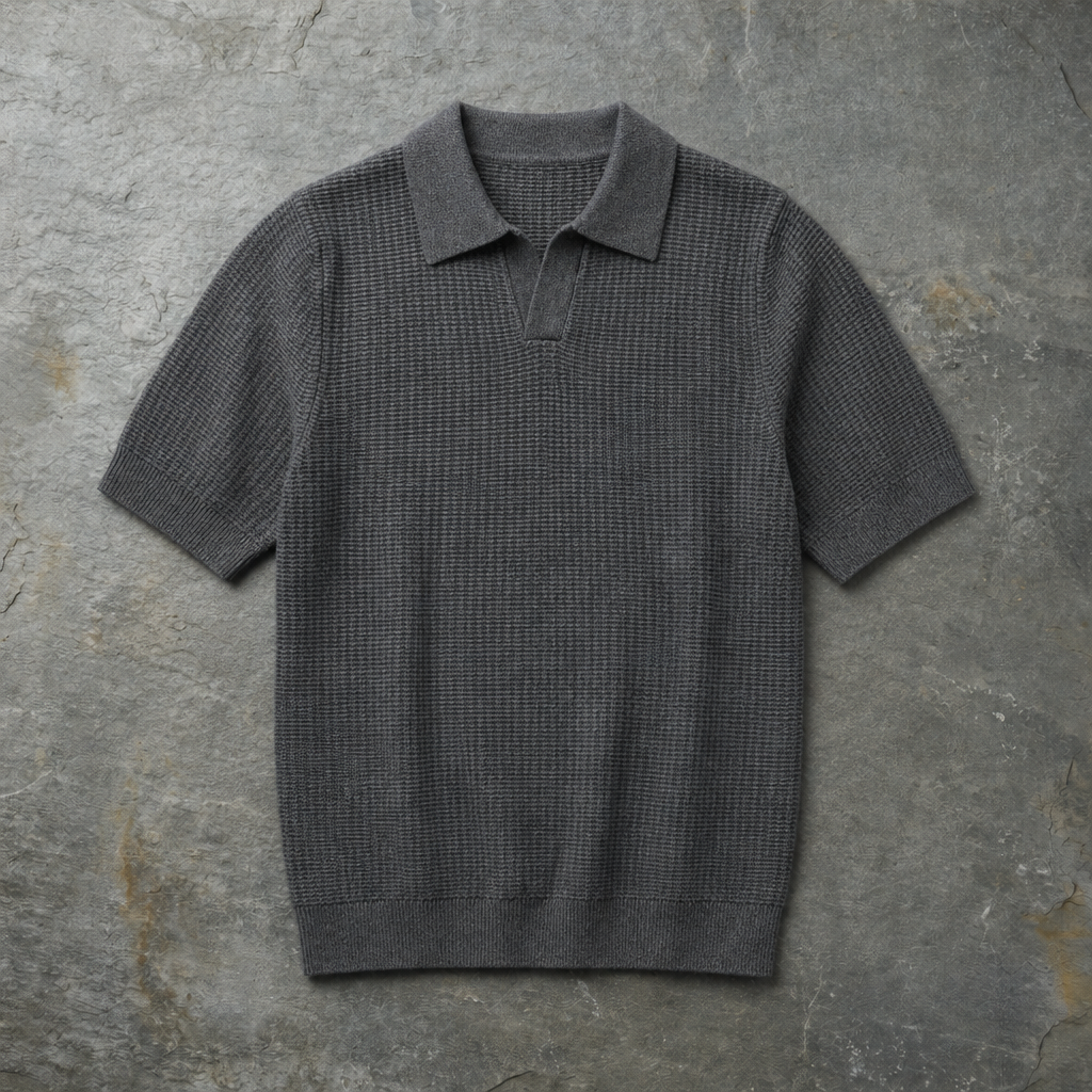 Formentera Textured Knit Polo
