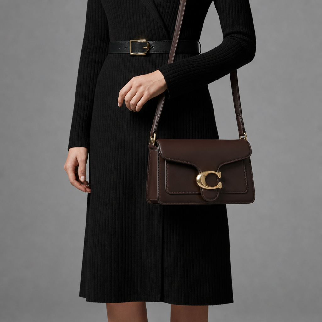 Eze Leather Flap Crossbody Bag