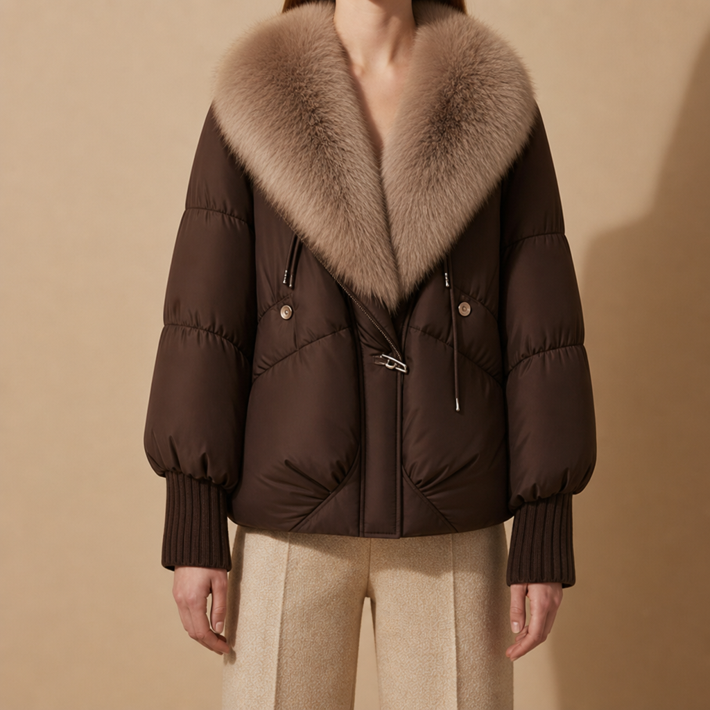 Pollensa Fur Collar Puffer Jacket