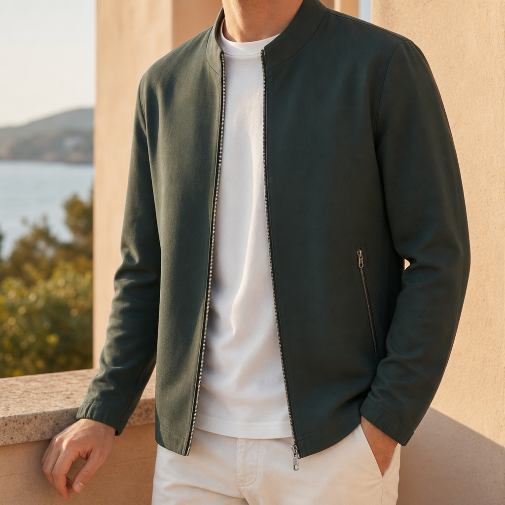 Tivoli Stand Collar Zip Jacket
