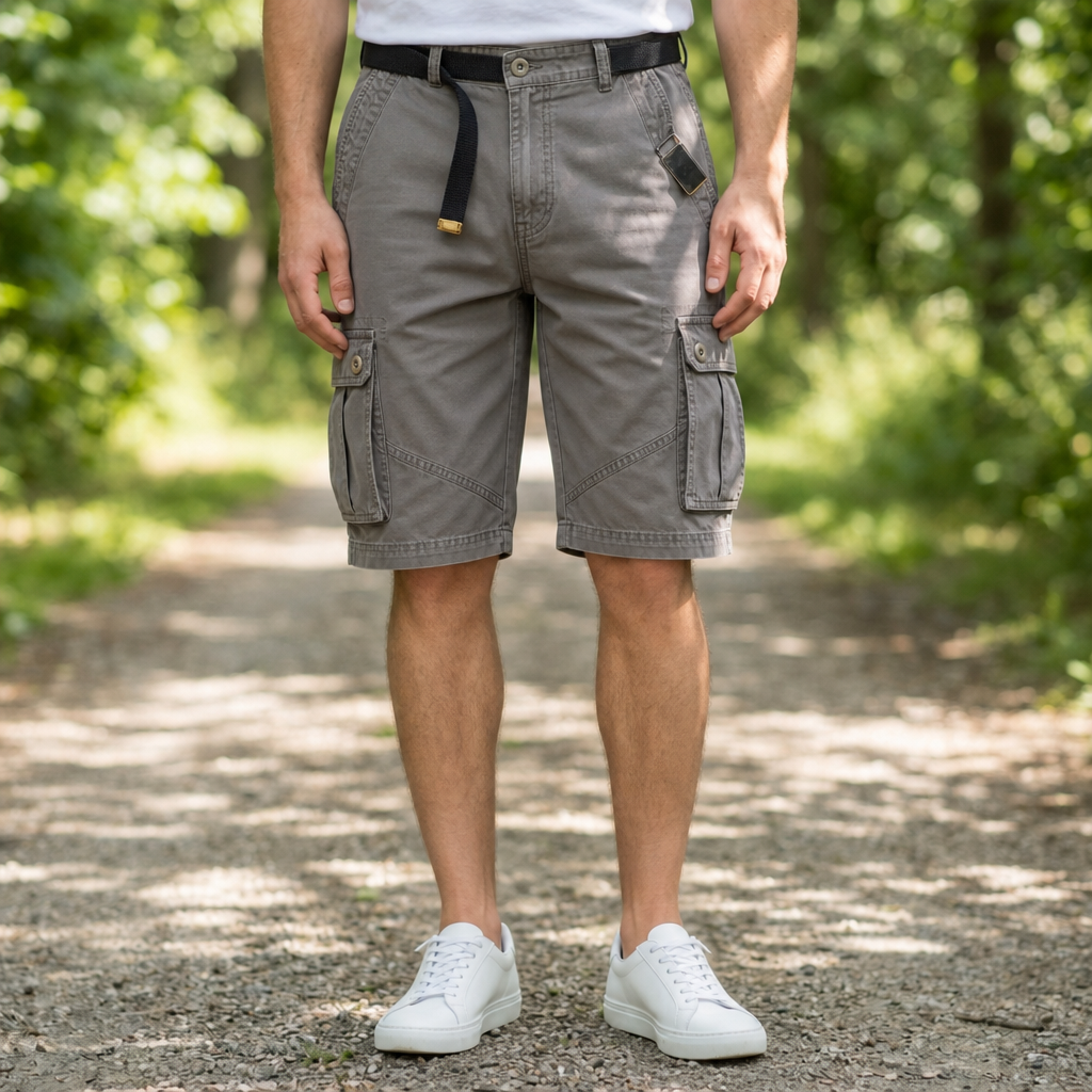 Tossa Multi-Pocket Cargo Shorts