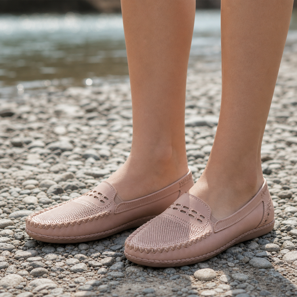 Begur Orthopedic Perforated Loafers