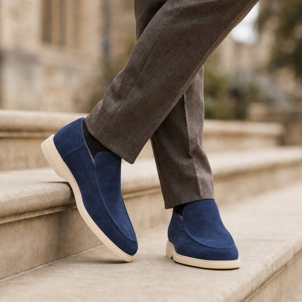 Formentor Suede Slip-On Loafers