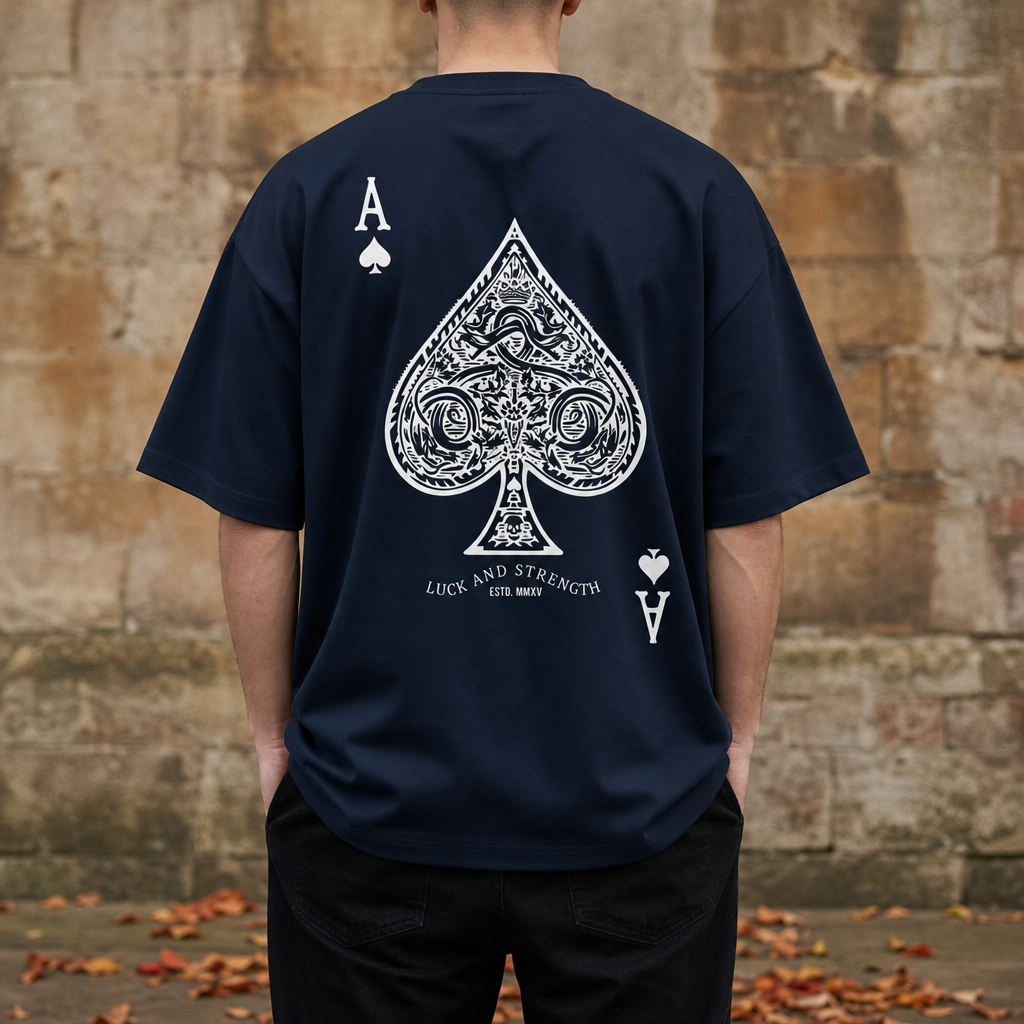 Rivello Ace of Spades Oversized Tee
