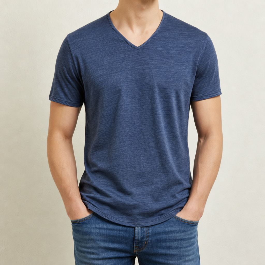 Modica Slim Fit V-Neck Tee