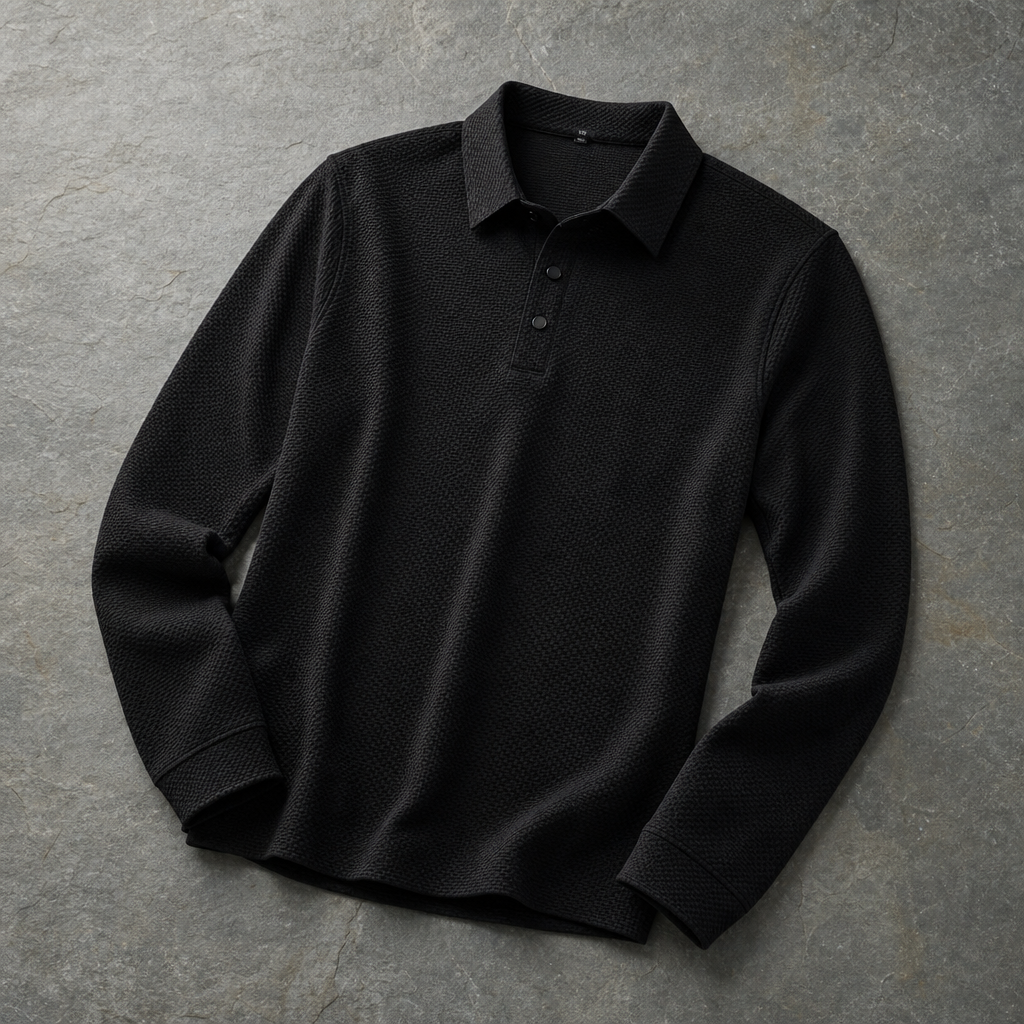 Trento Textured Knit Polo