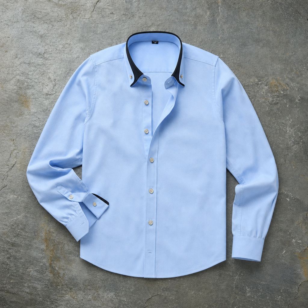 Carcassonne Contrast Collar Dress Shirt
