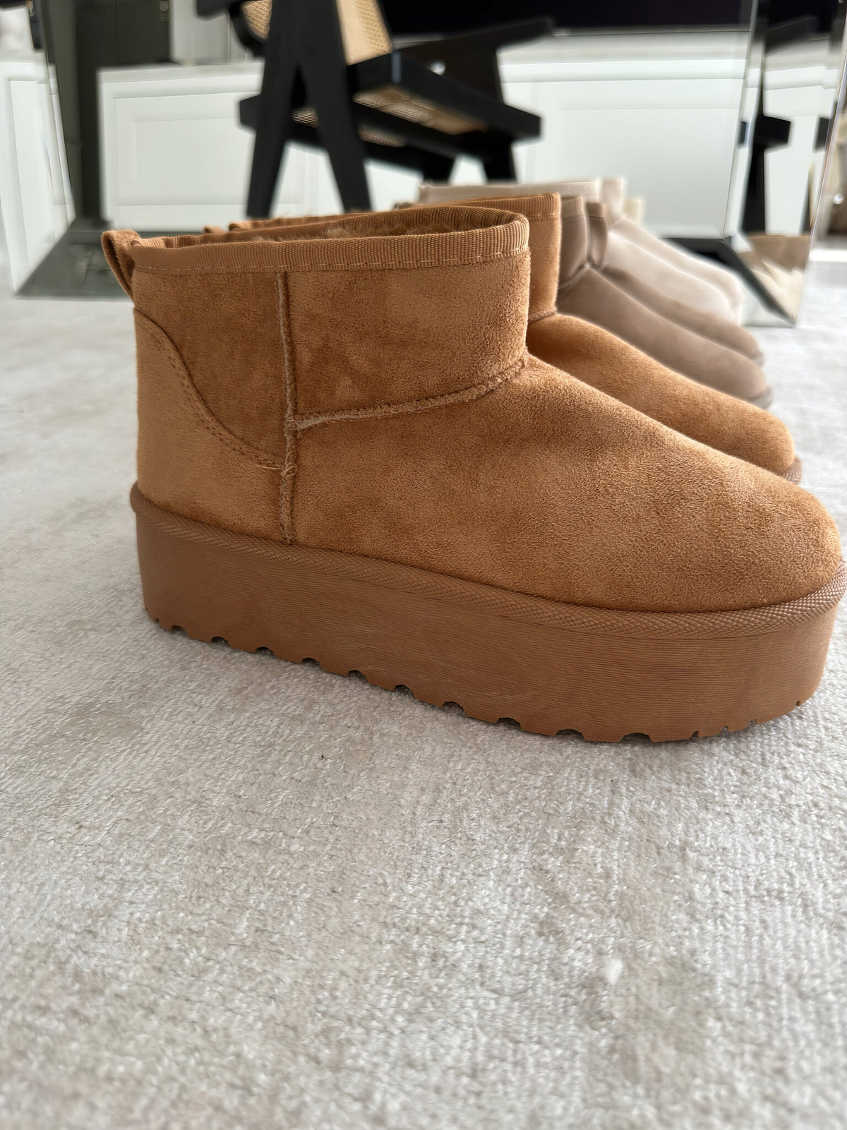 Adelaide | Pull-On Platform Ankle Boots