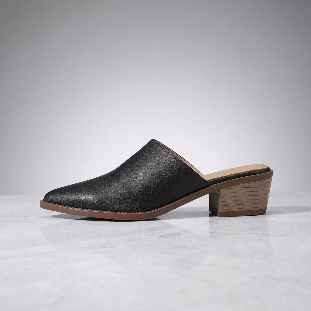 Sabina Leather Mules