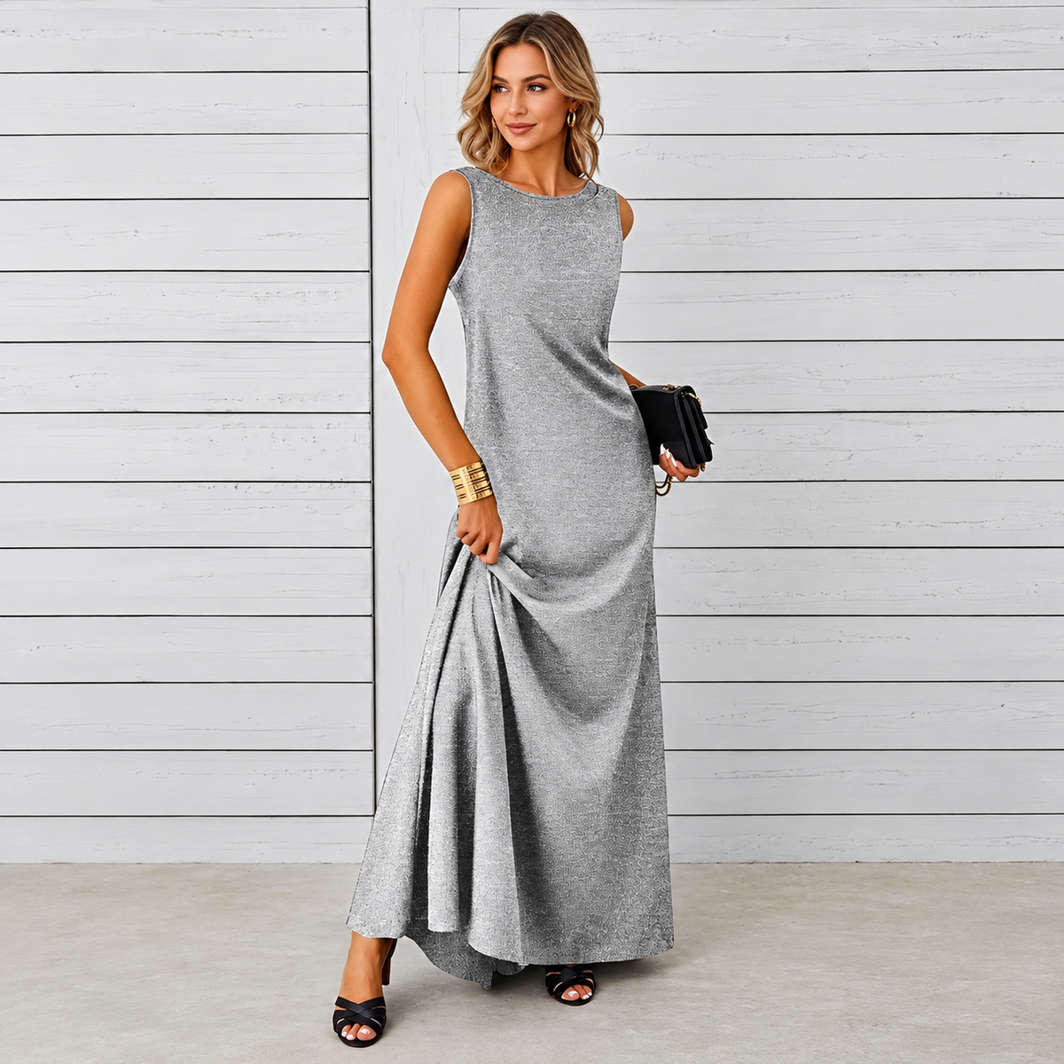 Saranna - Stylish Long Dress for Women