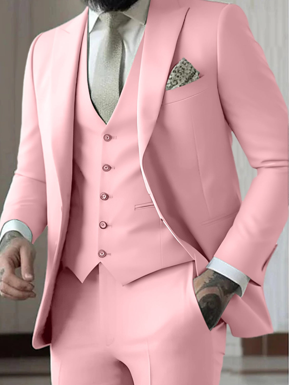 THREE PIECE SUIT FOR MEN