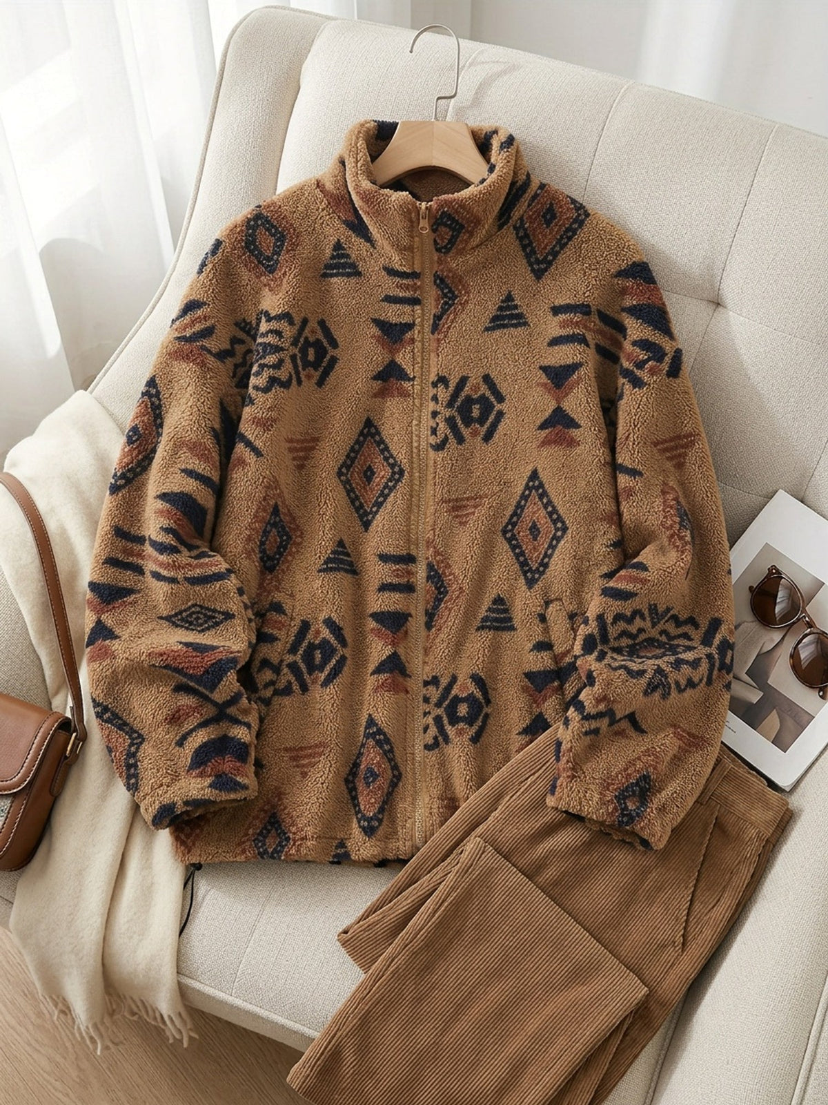 Carmen | Plush Zip Up Fleece Jacket