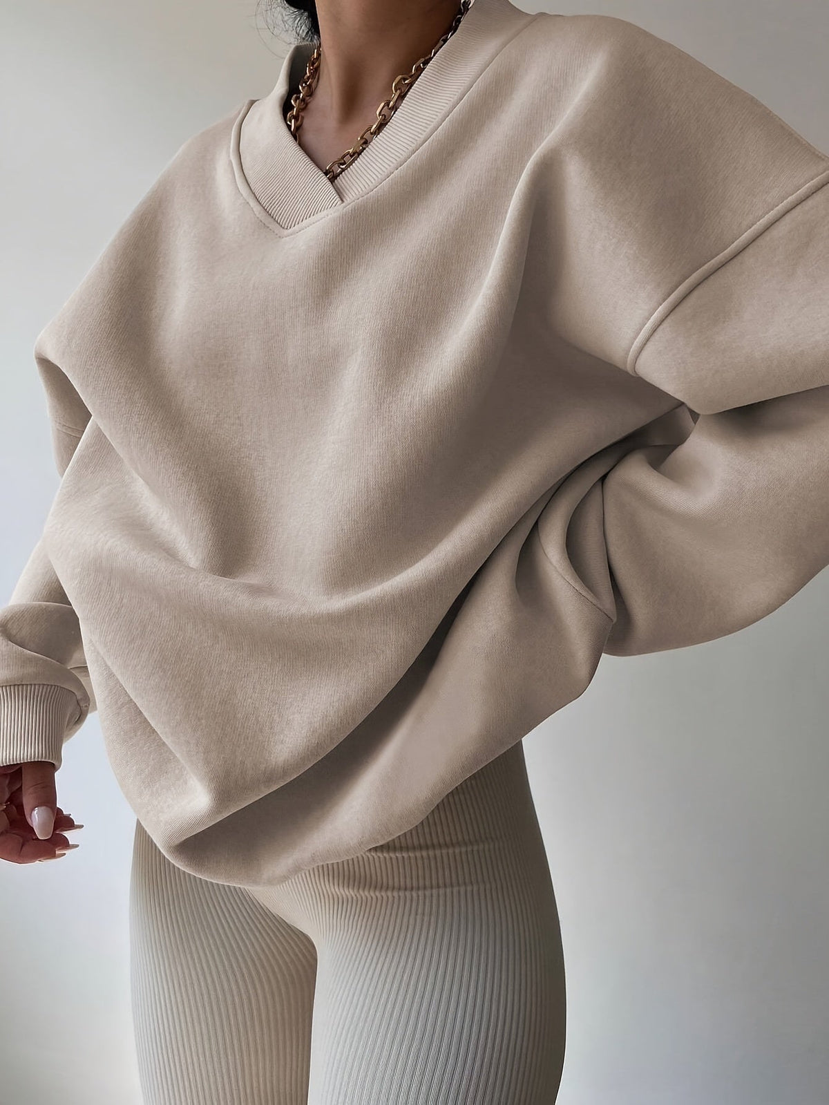 Hazel | Half Zip Sweatshirt
