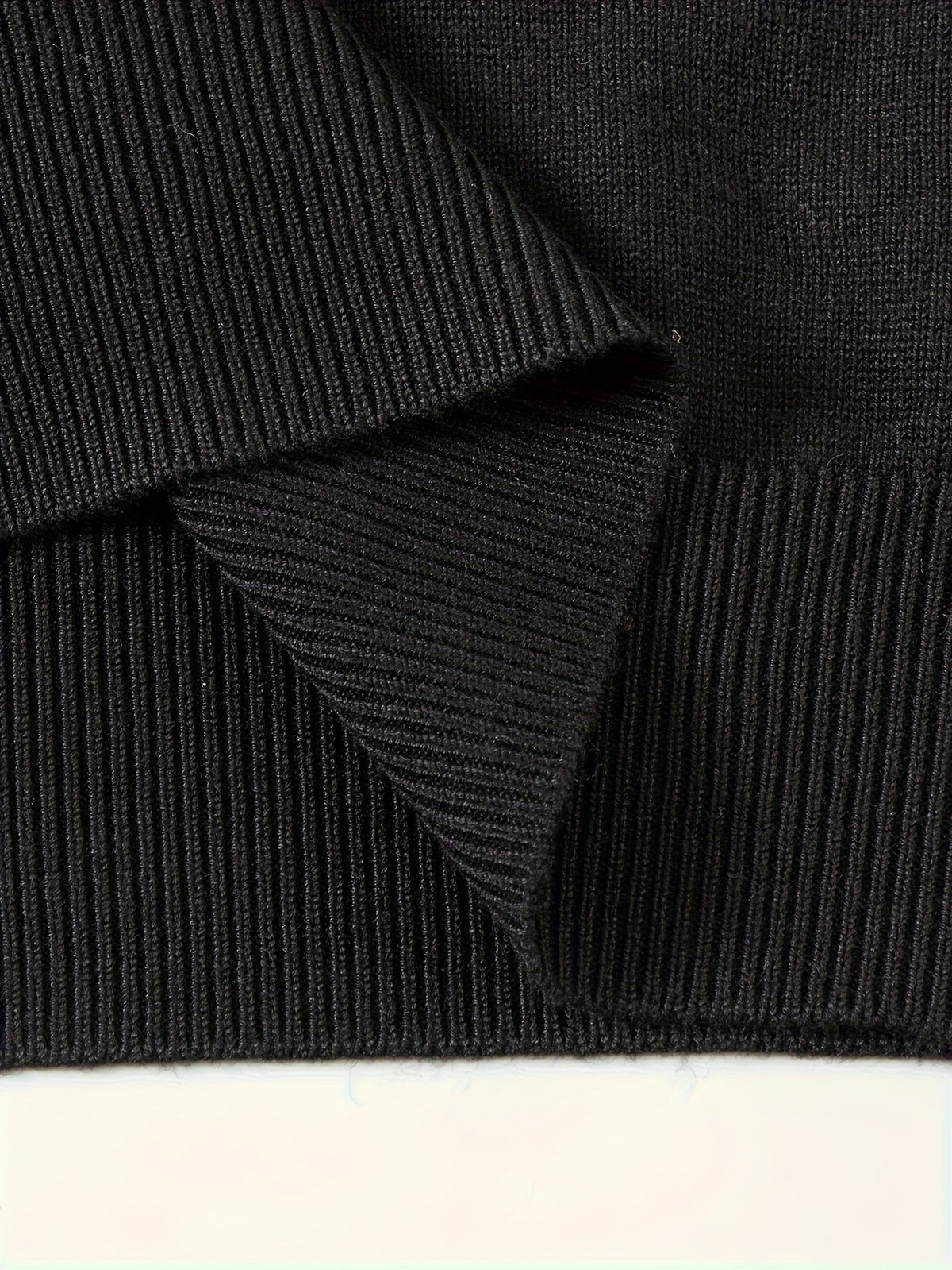 Donovan | Refined Quarter-Zip Polo Sweater