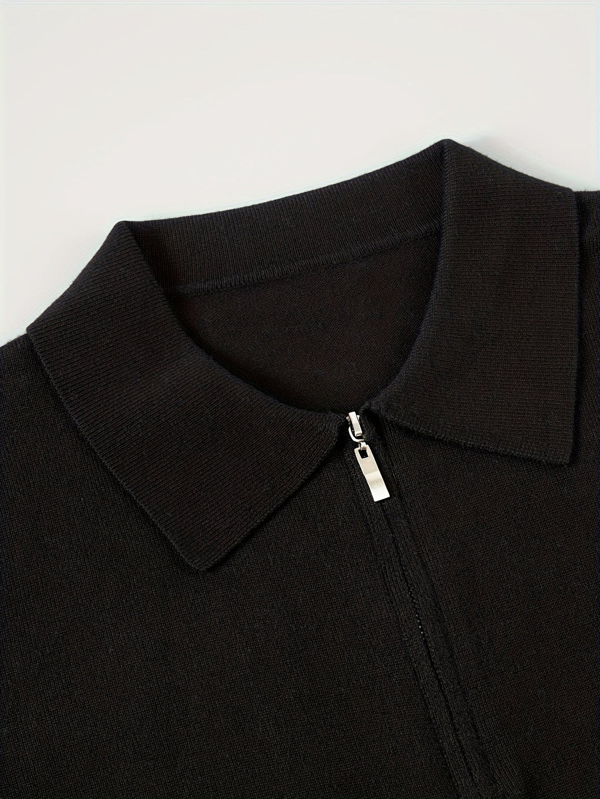 Donovan | Refined Quarter-Zip Polo Sweater