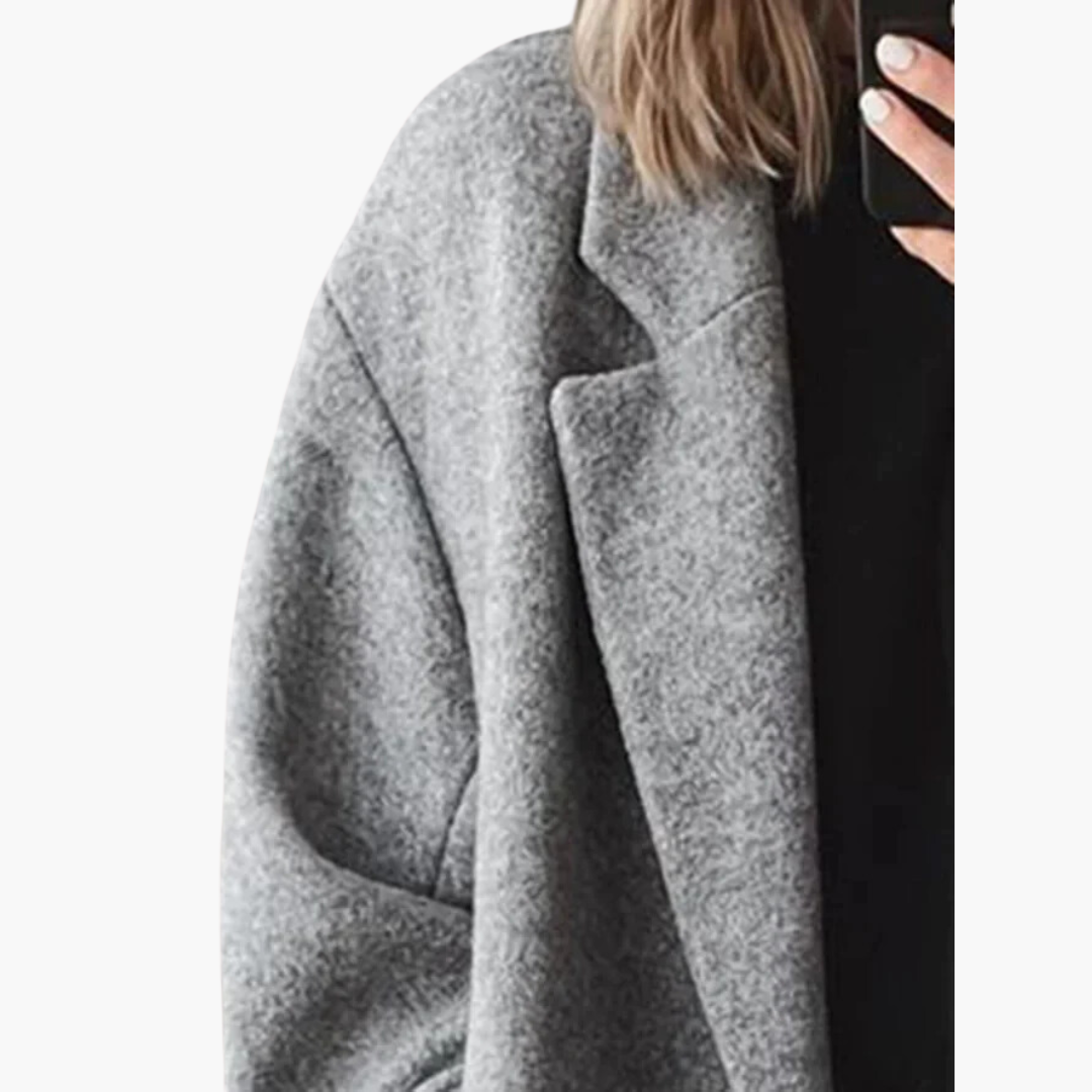 Women's Oversized Long Wool Coat