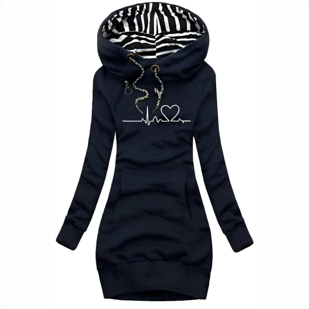 Jaidyn - Fashionable hooded dress