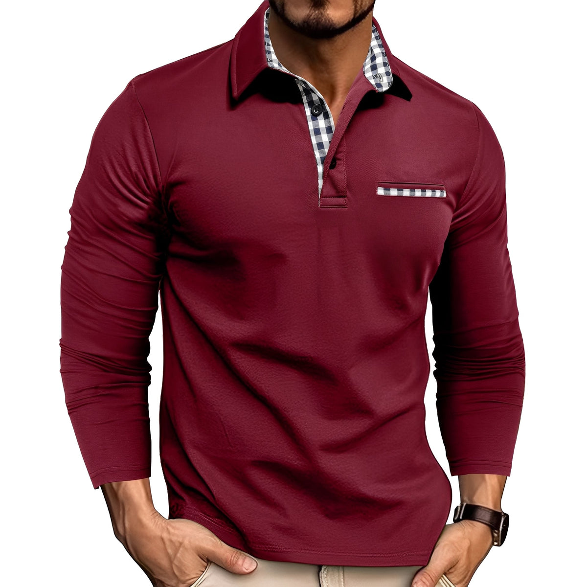 Rupert - Casual long-sleeve shirt