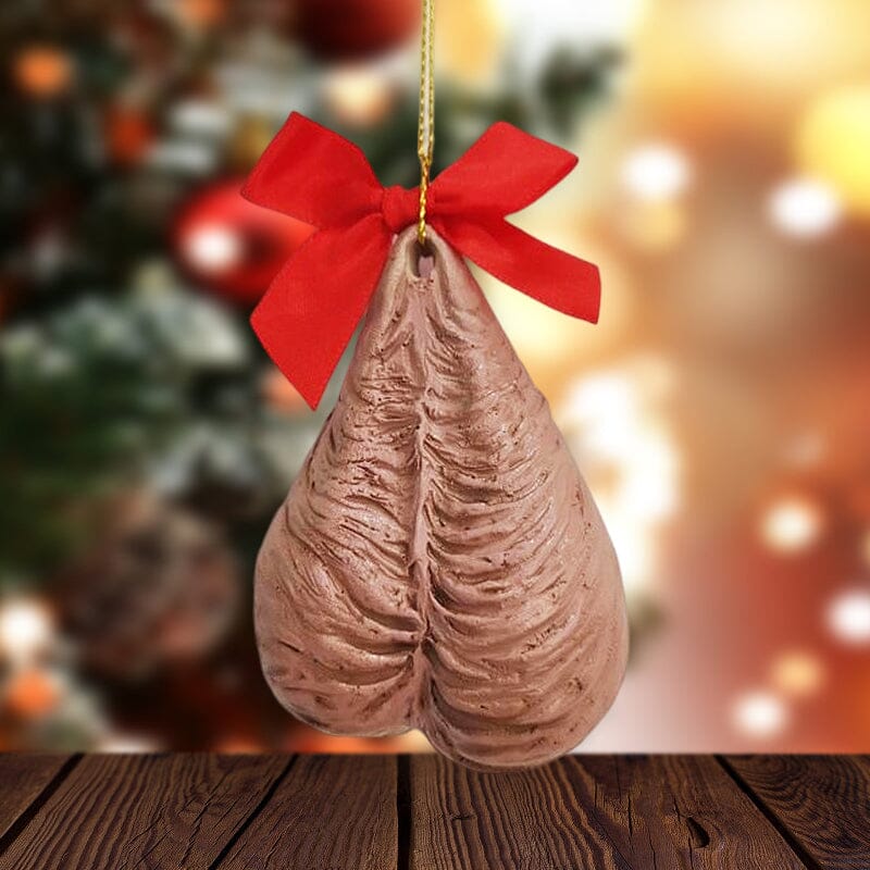 3D Acrylic Christmas Bauble - Elegant Hanging Ornament for Christmas Trees and Decoration