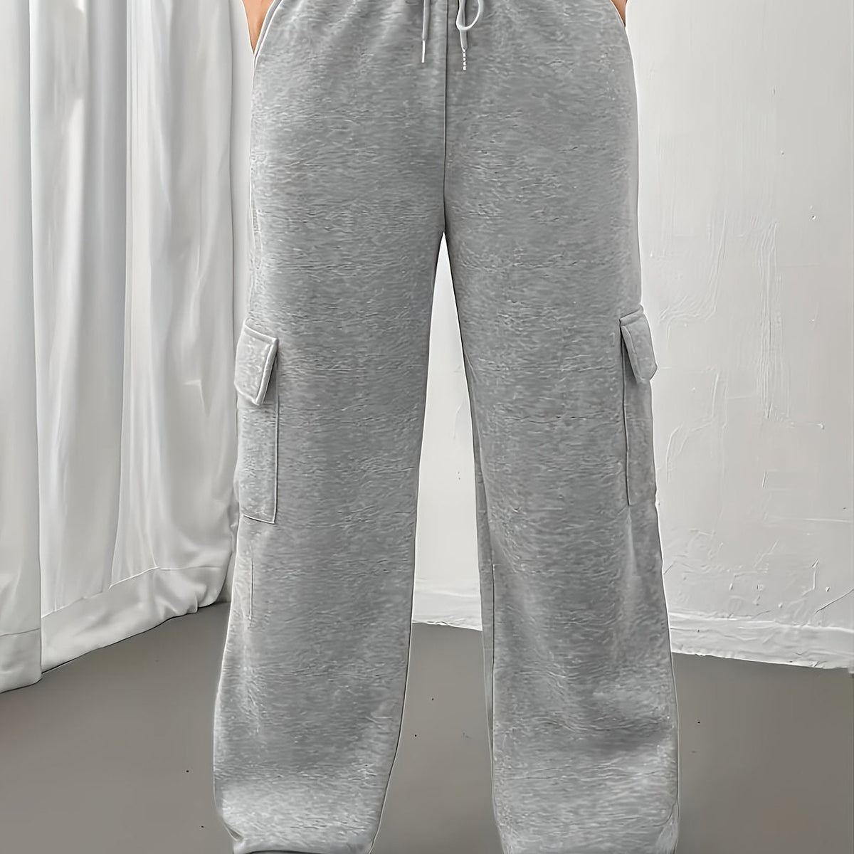 Nina | Cargo Pocket Sweatpants Joggers