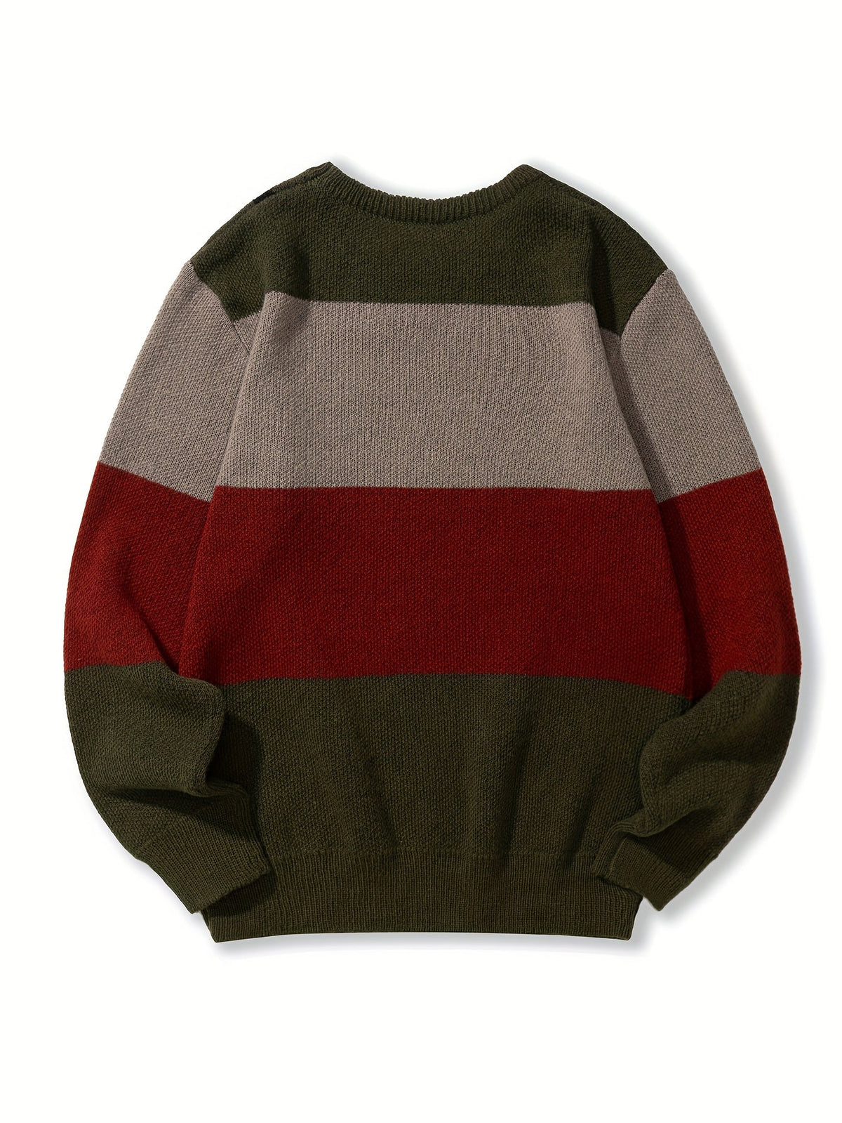 Percy | Color Block Knit Sweater