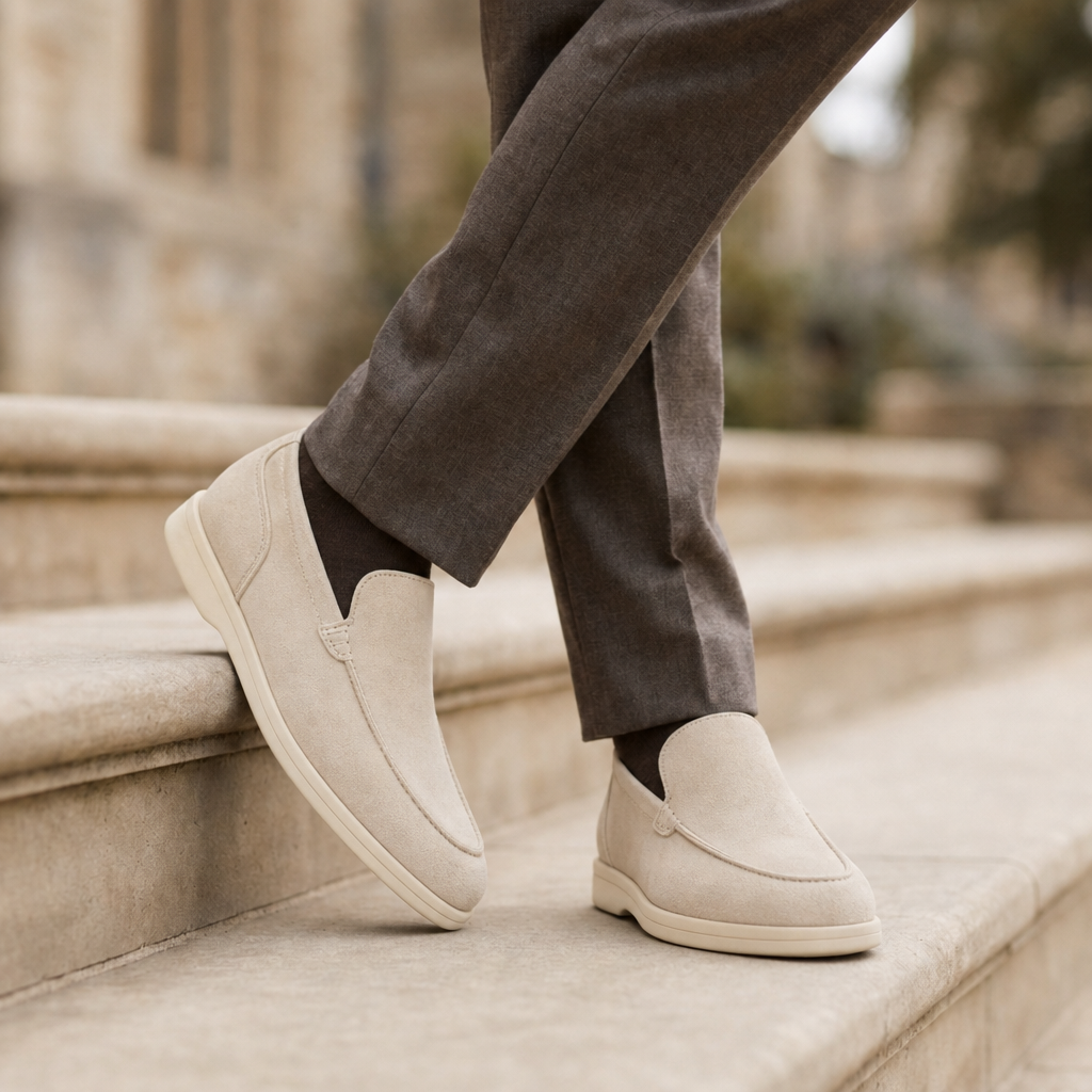 Formentor Suede Slip-On Loafers