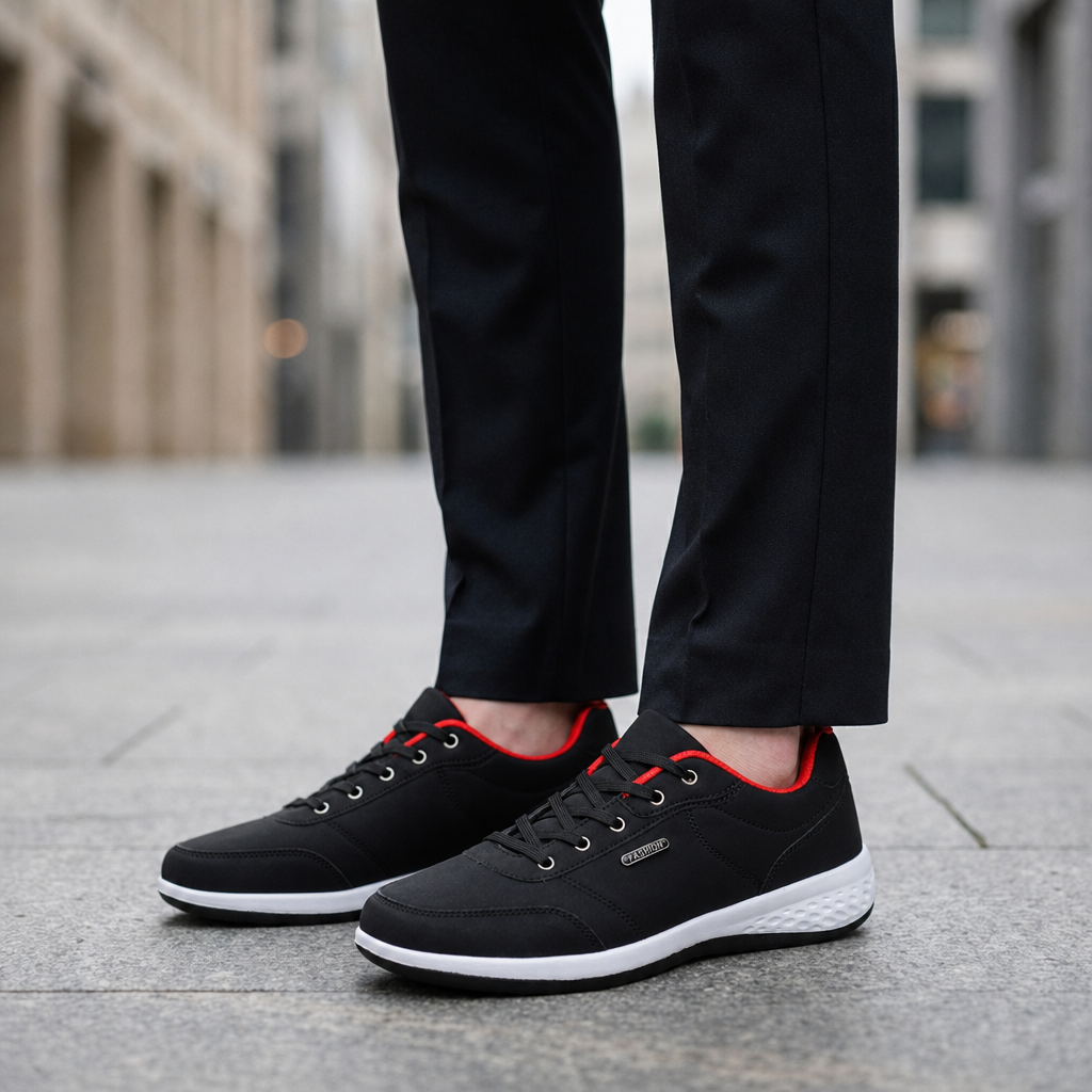 Mdina Contrast Panel Sneakers