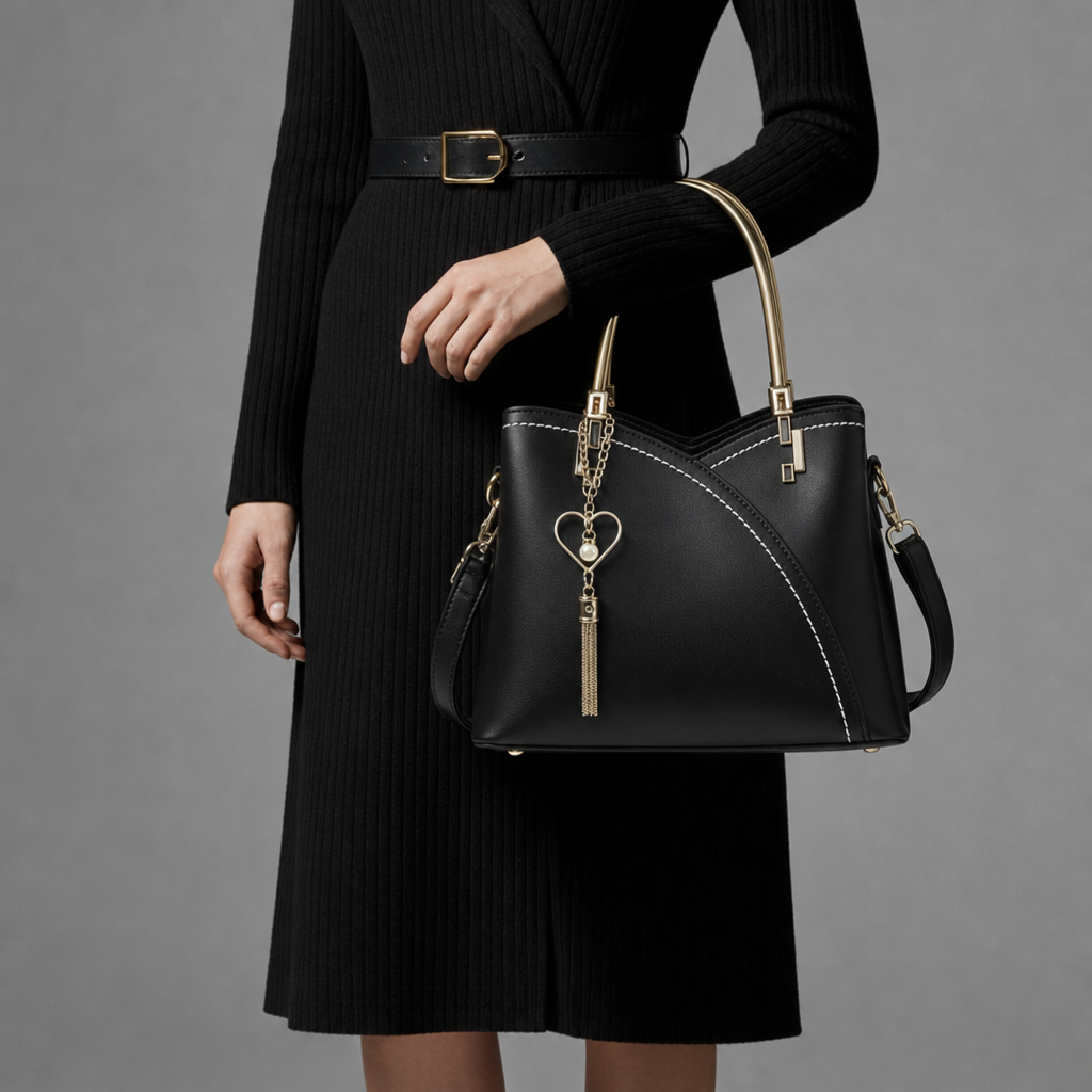 Delphi Dual-Tone Structured Handbag