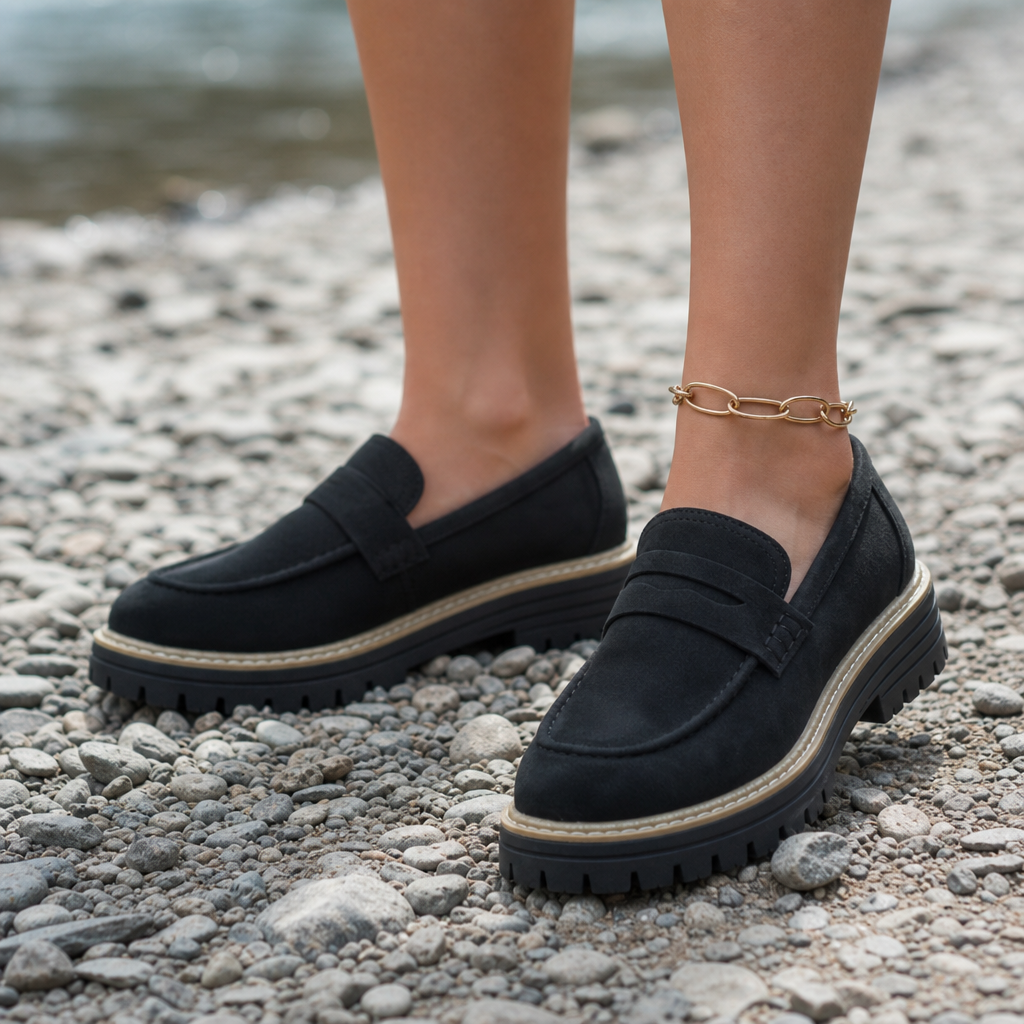Monreale Platform Penny Loafers