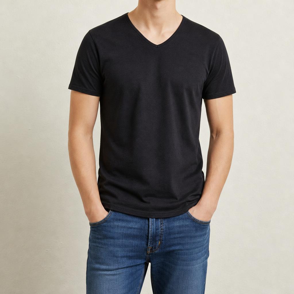 Modica Slim Fit V-Neck Tee