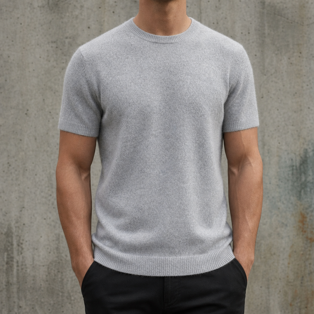 Santorini Cashmere Knit Tee