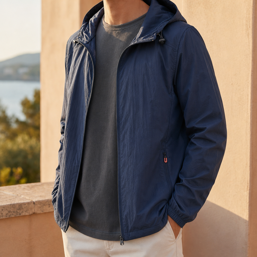 Girona Lightweight Hooded Windbreaker