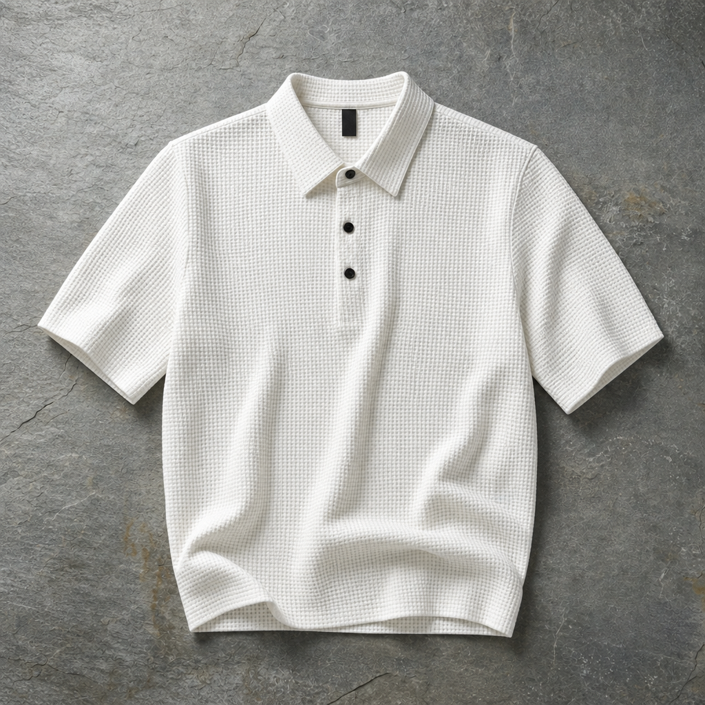 Trento Textured Knit Polo