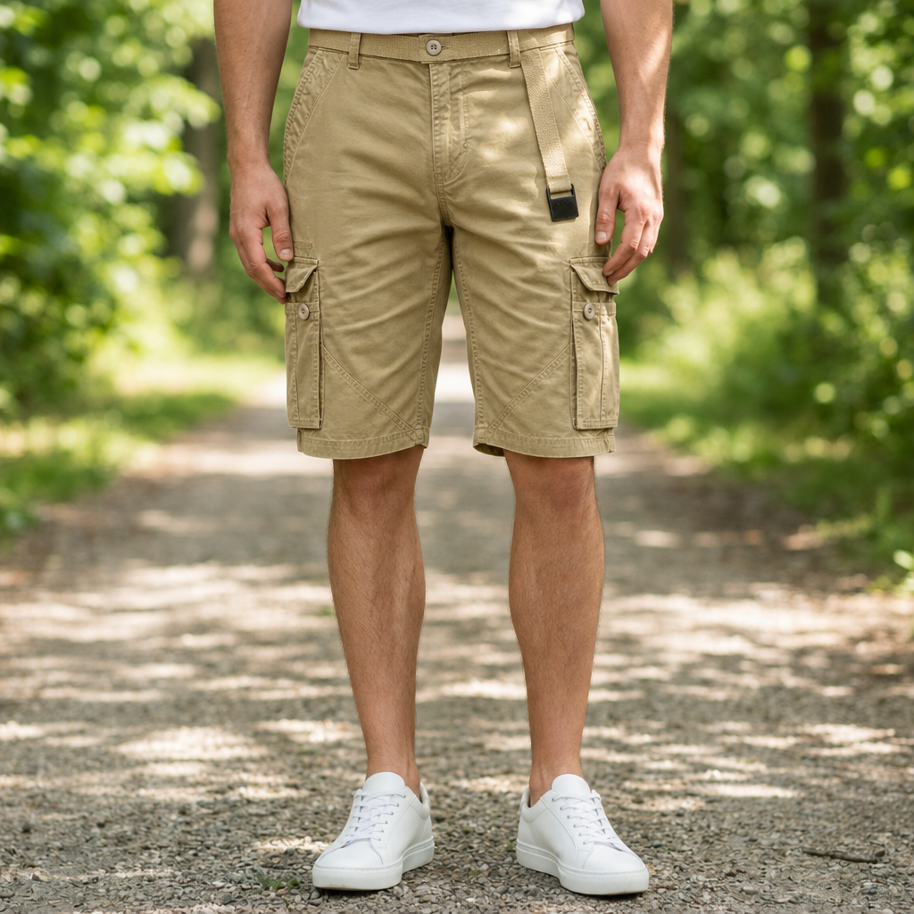 Tossa Multi-Pocket Cargo Shorts