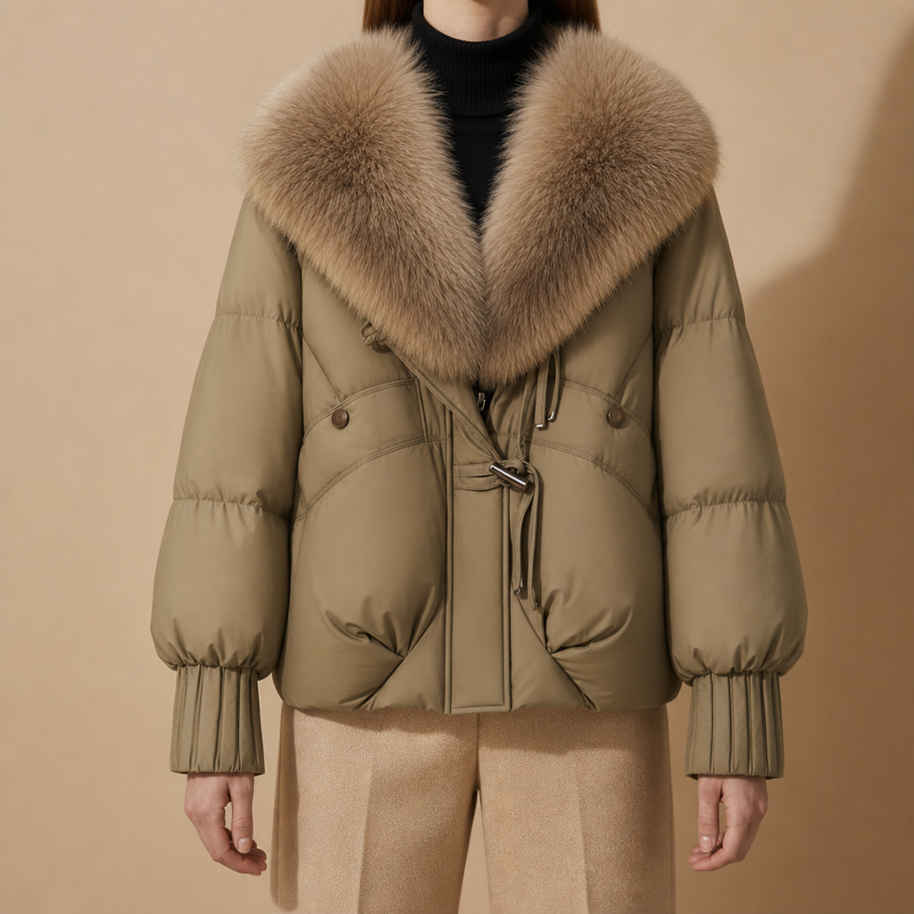 Pollensa Fur Collar Puffer Jacket