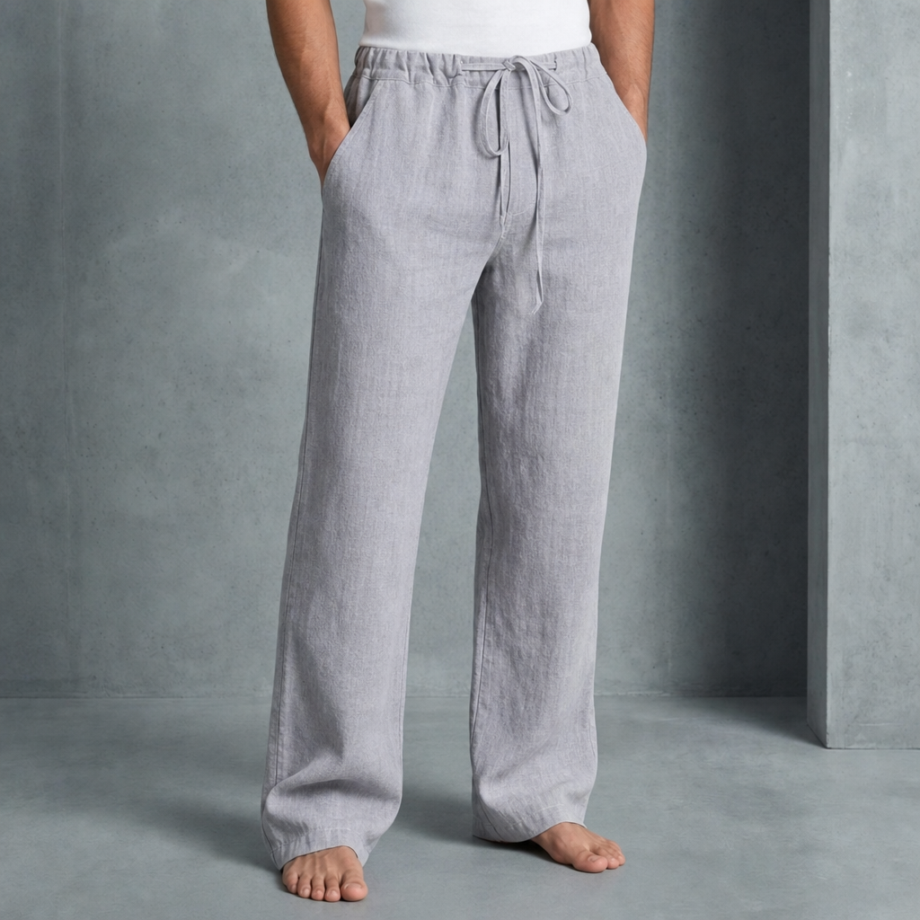 Alvanti Linen Drawstring Trousers