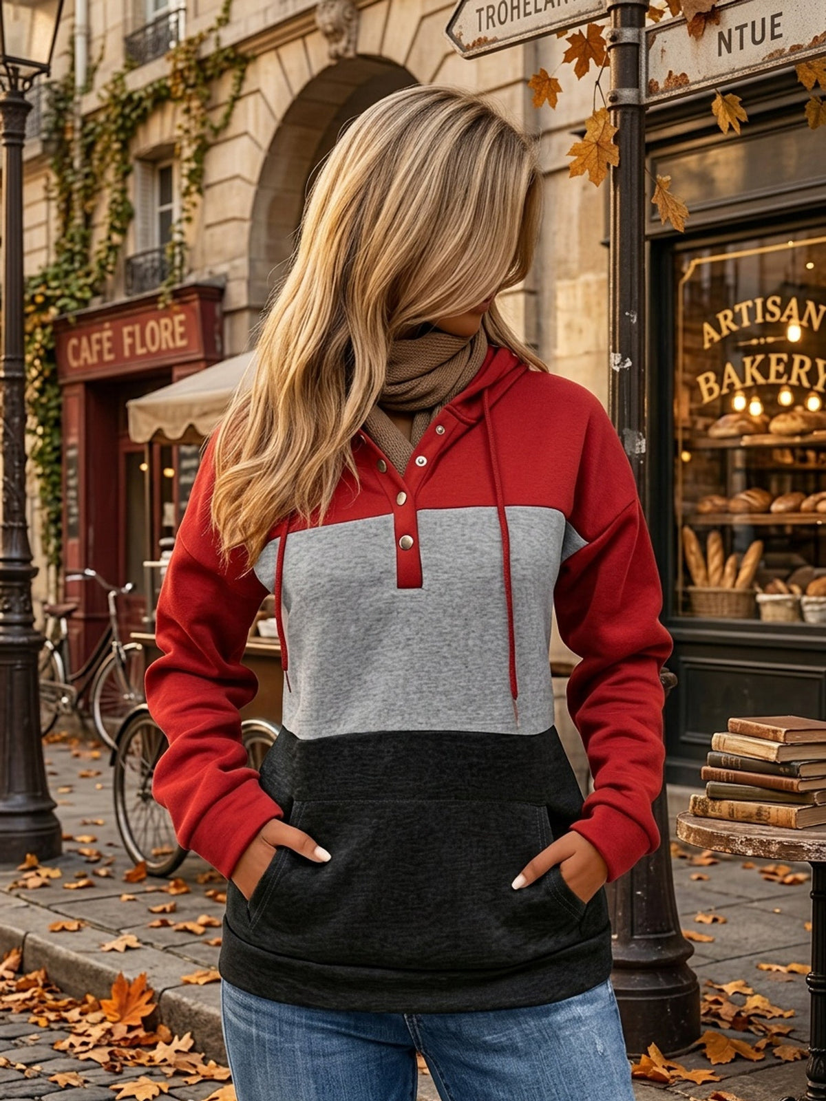 Brynne | Color Block Hoodie