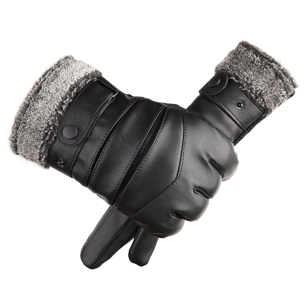 Griffin Leather Waterproof Thermal Winter Gloves