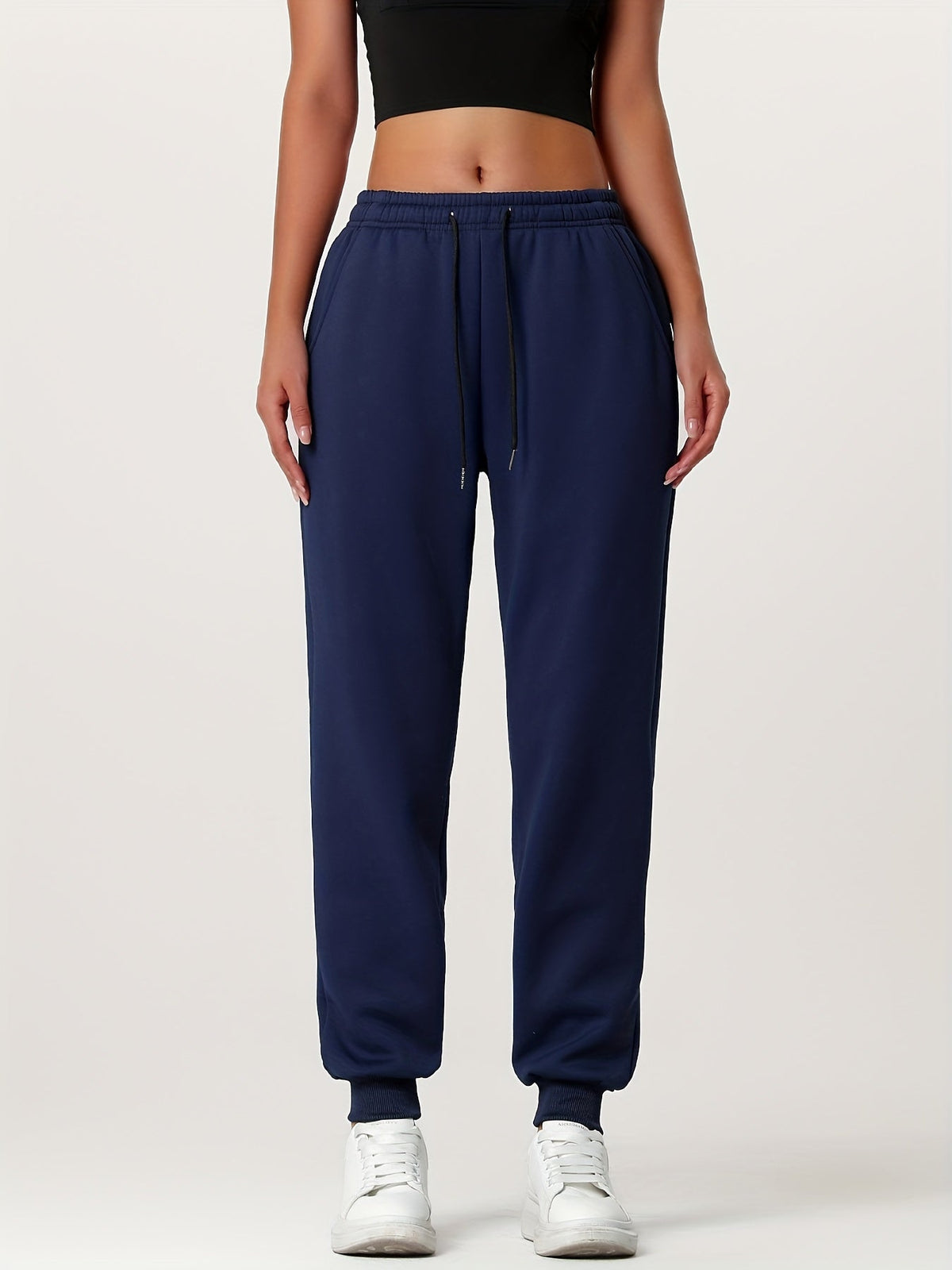 Fiona | Lined Cuffed Warm Winter Sweatpants Joggers
