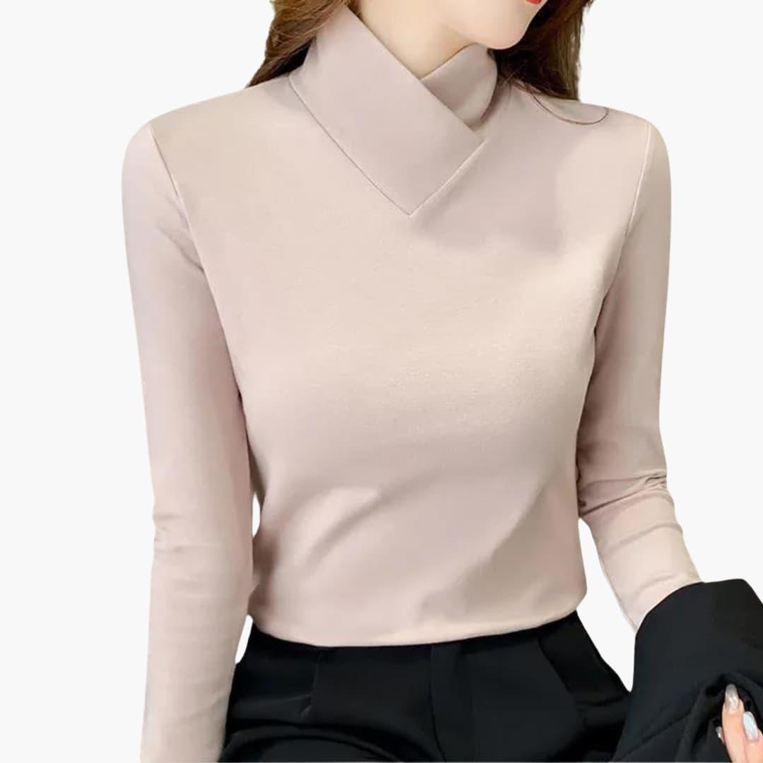 Liora | High-Collar Sweater