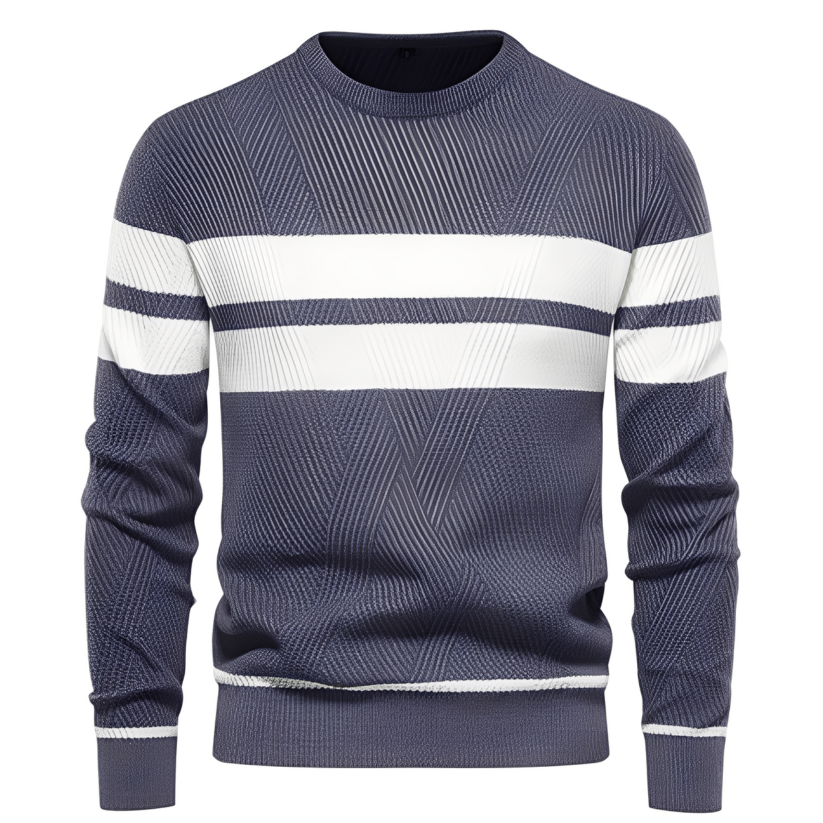 Anthony - Soft and warm sweater with crew neck